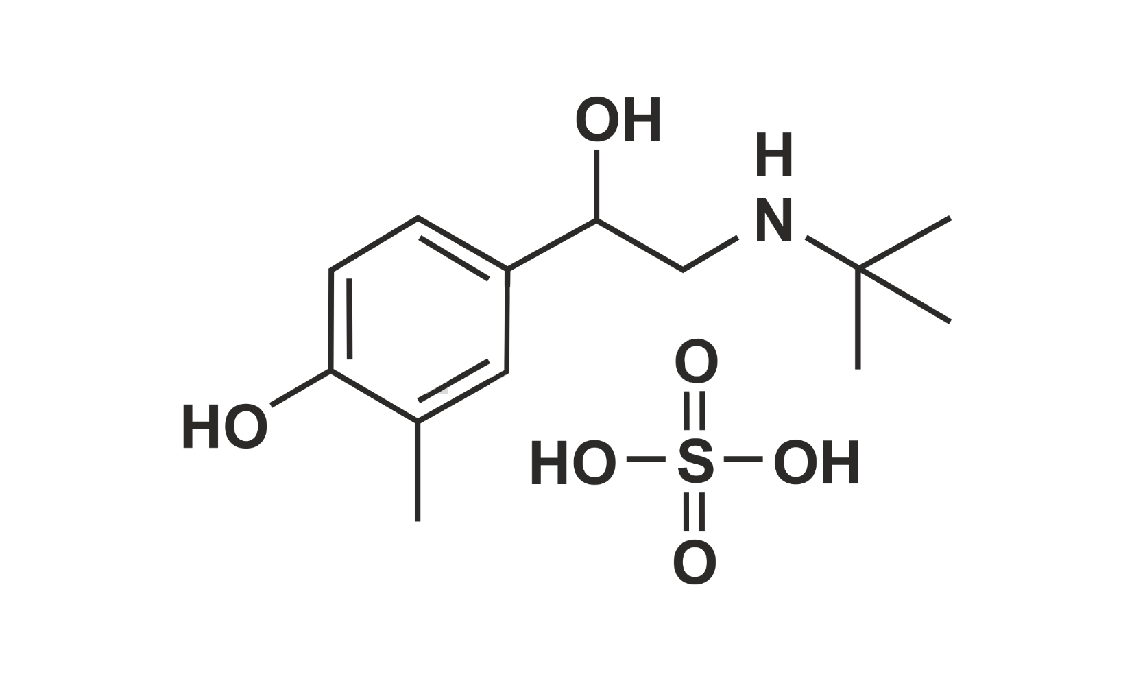 Salbutamol EP Impurity C Sulphate